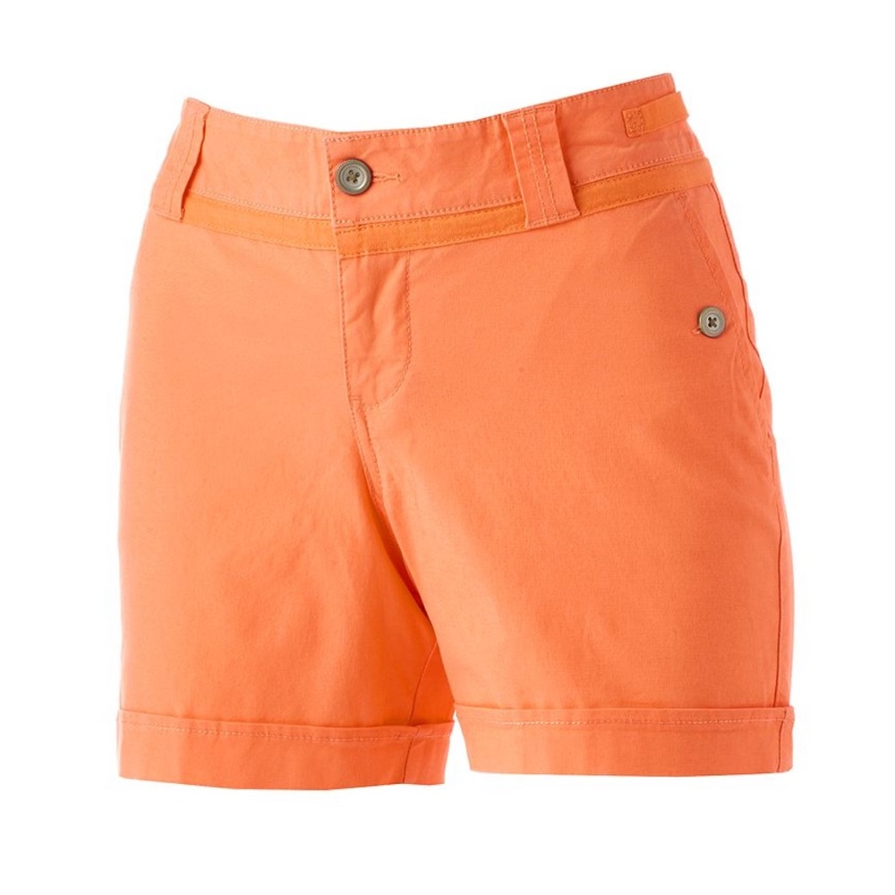Sonoma Orange  Shorts Casual Lightweight Design NWT size 14